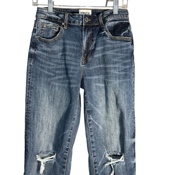 Insane One Straight Leg Distressed Jeans Sz 29 - Picture 3 of 14